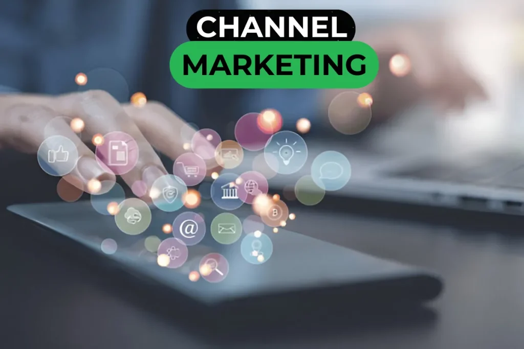 Visual explaining what Channel Marketing is, with key insights into its role in business growth.