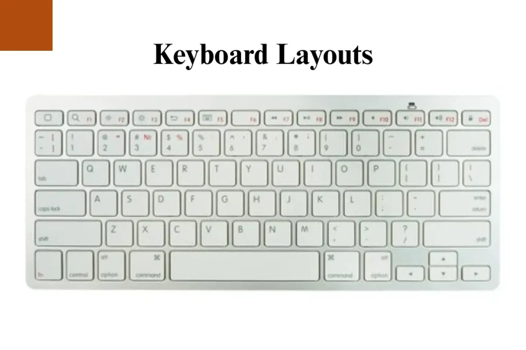White compact QWERTY keyboard illustrating a standard modern computer layout.